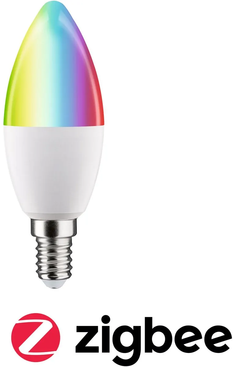 Paulmann Smart Home Zigbee 3.0 LED Kaars E14 5W RGBW - Mat