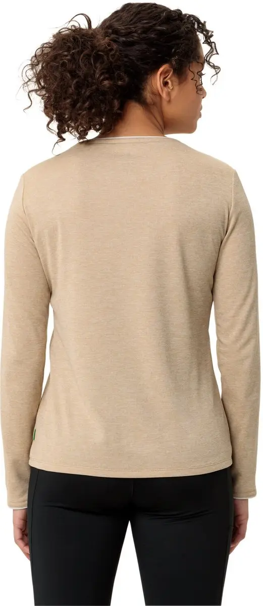 VAUDE Essential Dames T-shirt Lange Mouwen - Linnen - 44 - afbeelding 6 van 6