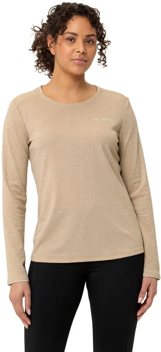 VAUDE Essential Dames T-shirt Lange Mouwen - Linnen - 44 - afbeelding 5 van 6
