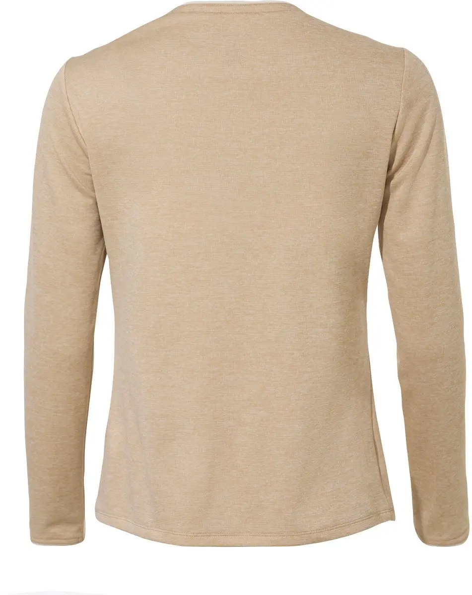 VAUDE Essential Dames T-shirt Lange Mouwen - Linnen - 44 - afbeelding 2 van 6