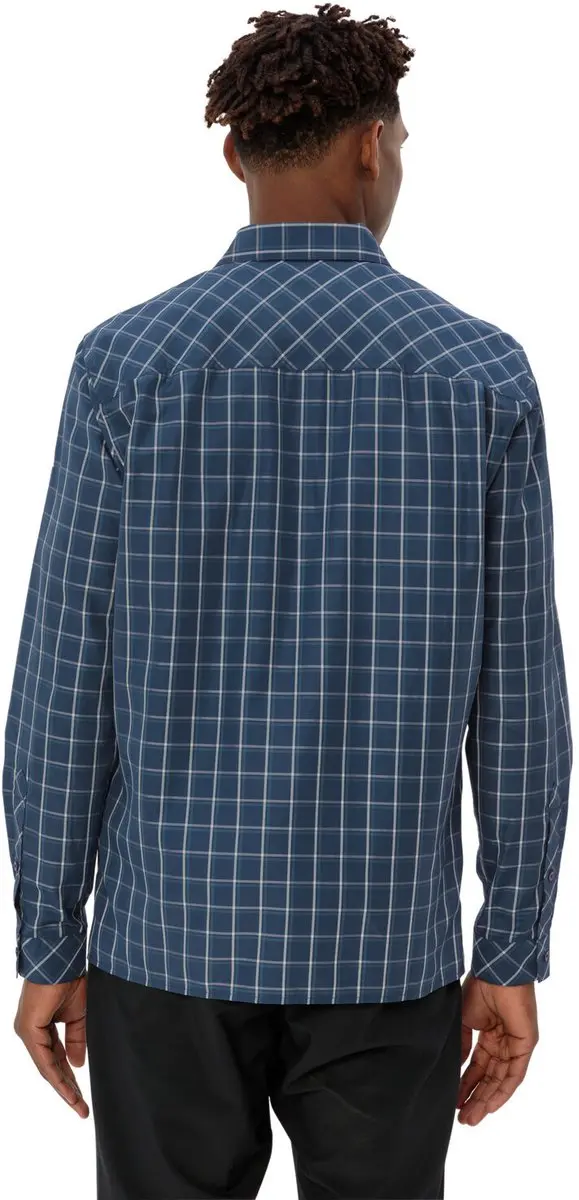 Vaude Albsteig III Heren Shirt Lange Mouwen - Dark Sea - afbeelding 4 van 6