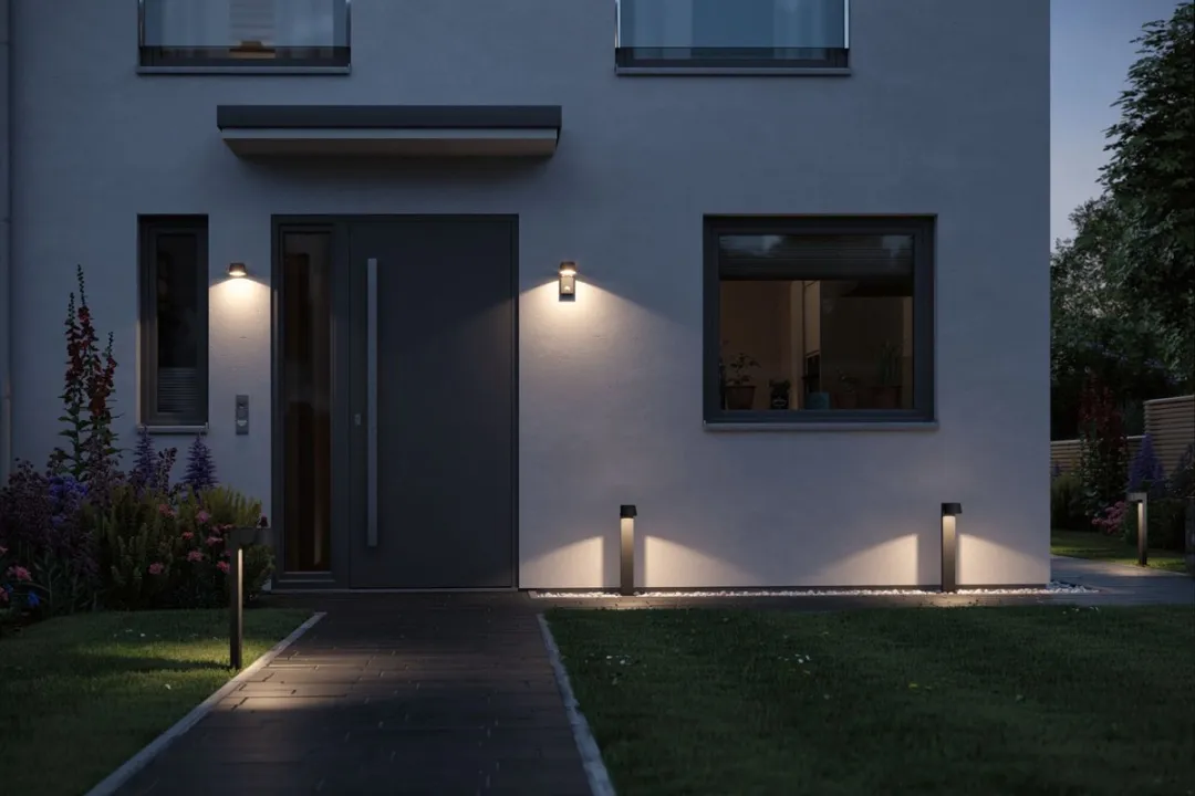 Paulmann Capea LED Wandarmatuur Buiten 6W 3000K - Antraciet