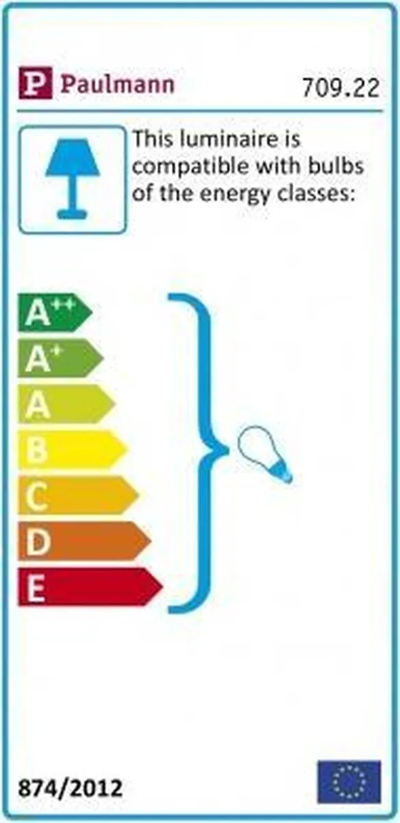 Paulmann Tessa Staande Lamp - 1x E27 60W - Crème/Staal