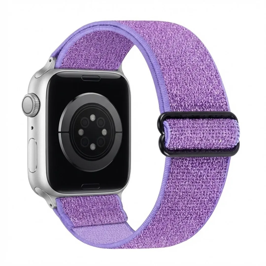 NUVEX Paars Nylon Apple Watch Band