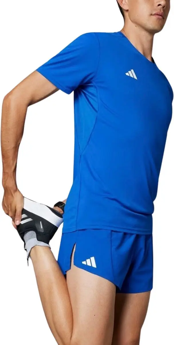 adidas Adizero Essentials Hardloopshirt - Blauw - XL - afbeelding 5 van 6