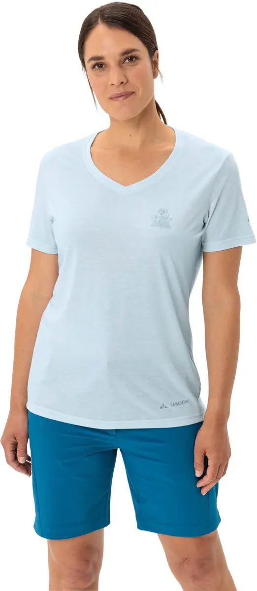 VAUDE Skomer III Print Dames T-Shirt - Summer Blue - afbeelding 5 van 6