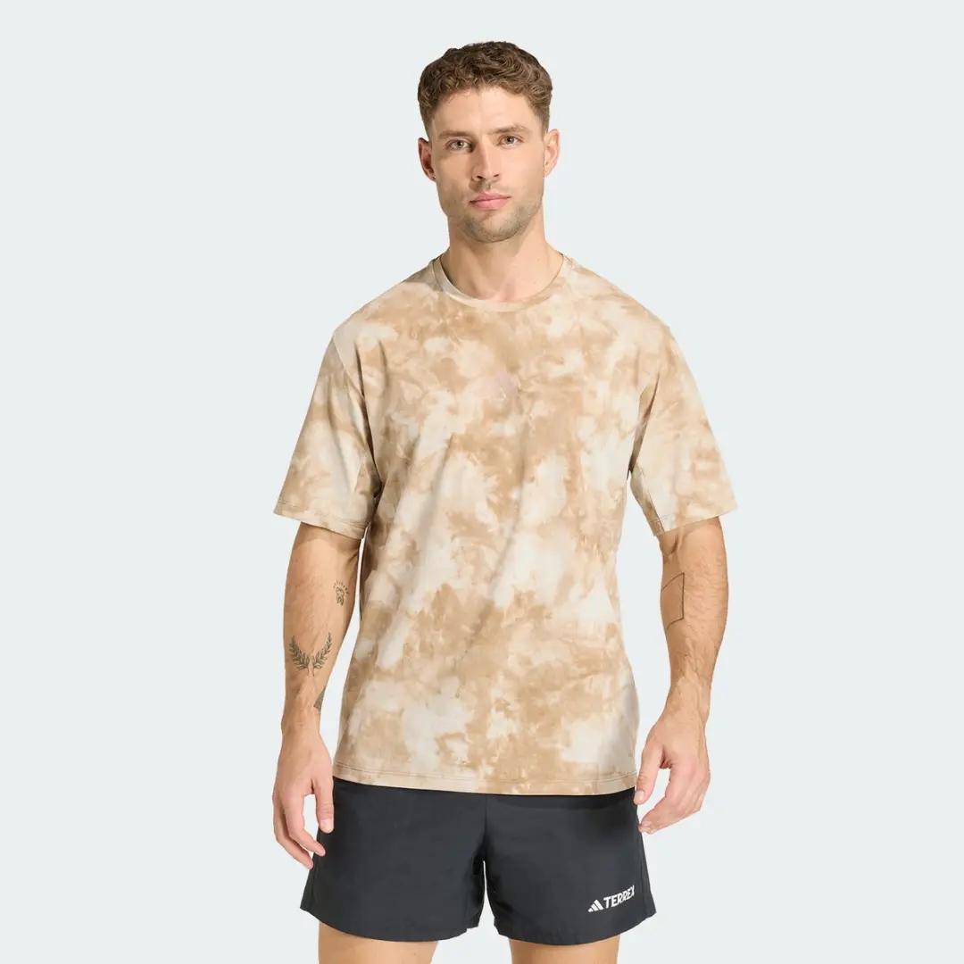 Adidas Terrex Multi Spray Dye T-Shirt - Beige - afbeelding 4 van 6