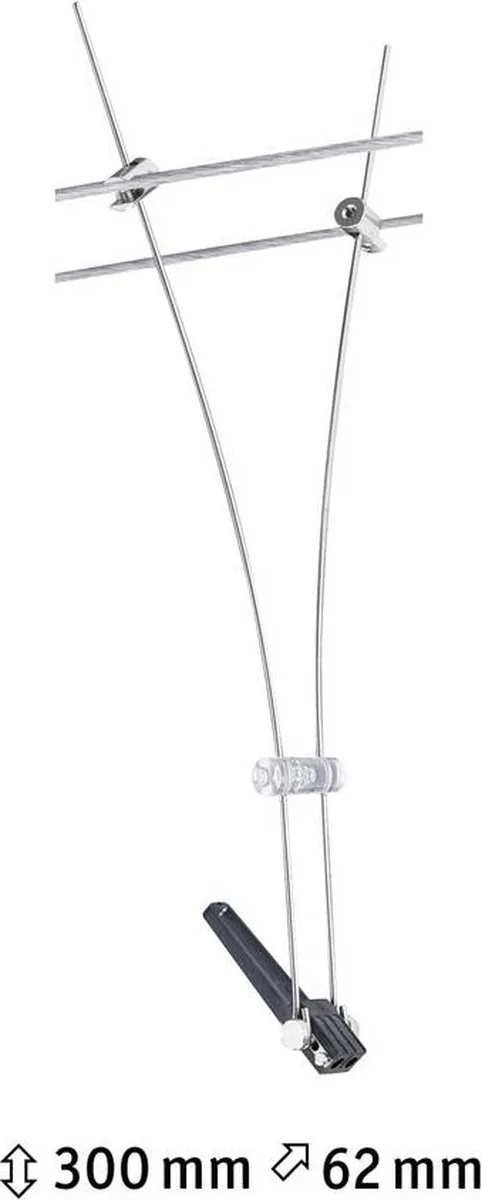 Paulmann Comet 9711229 GU5.3 Lamp - 50W - Chroom