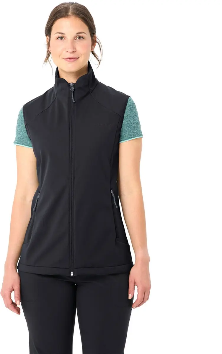 VAUDE Everhike Damesjack Mouwloos - Zwart 40 - afbeelding 6 van 6