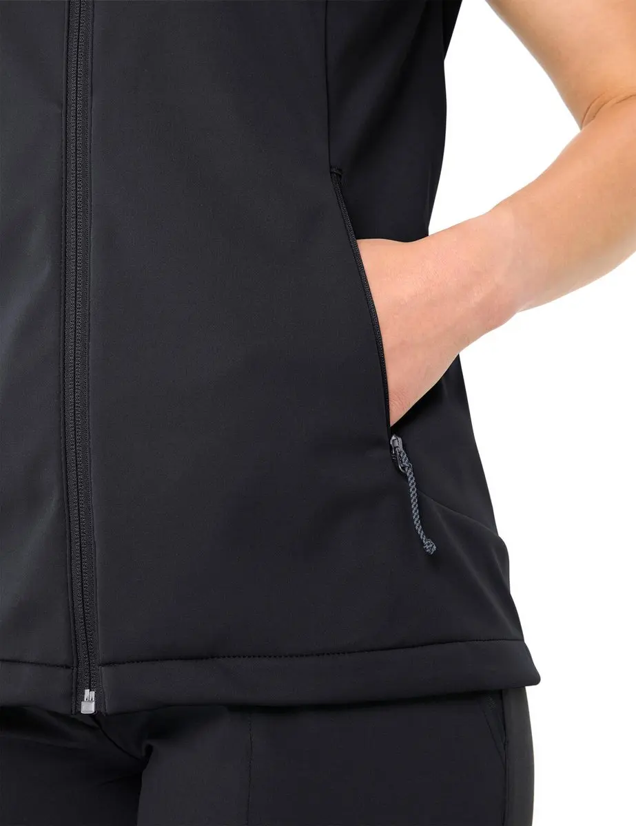 VAUDE Everhike Damesjack Mouwloos - Zwart 40 - afbeelding 3 van 6