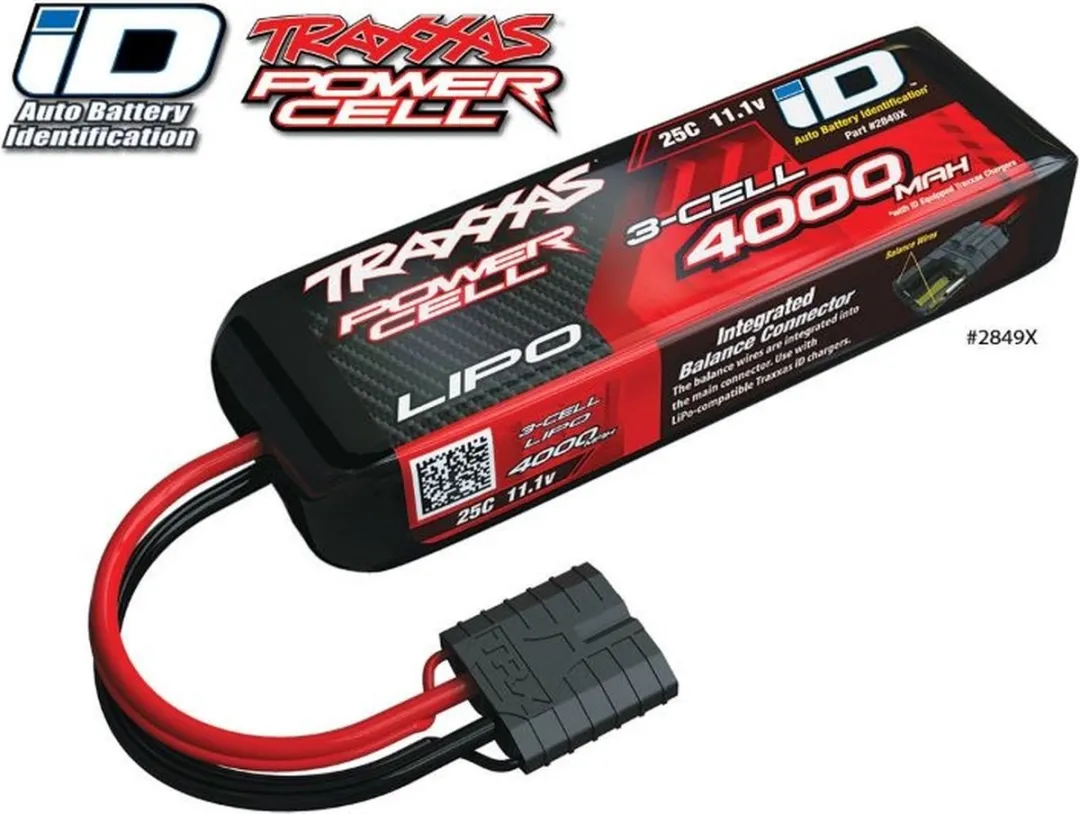 Traxxas LiPo Zenderaccu 11.1V 4000mAh 3S 25C