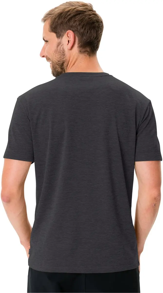 VAUDE Essential Heren T-shirt - Regular Fit - Zwart, 4XL - afbeelding 3 van 6