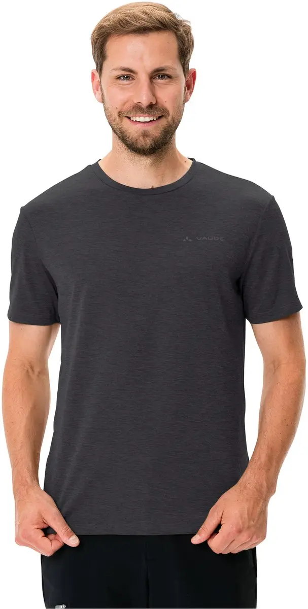 VAUDE Essential Heren T-shirt - Regular Fit - Zwart, 4XL - afbeelding 6 van 6
