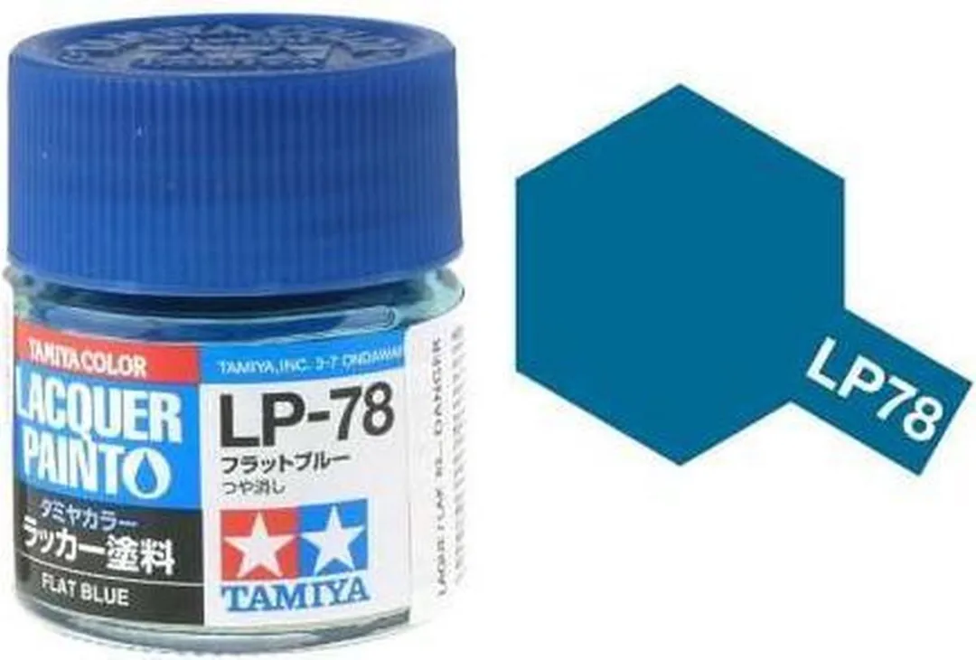 Tamiya Hobbyverf Olieverf LP-78 Blauw Matt - 10ml