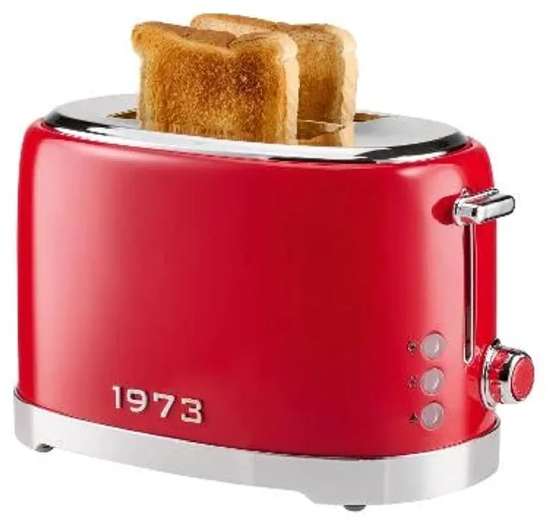 Silvercrest Broodrooster 980W - 2 Sneden - Rood