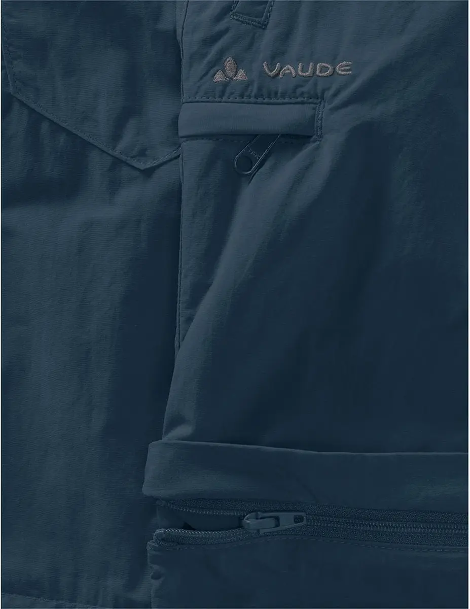 Vaude Detective Antimos ZO Kinder Afritsbroek - Dark Sea - afbeelding 5 van 6