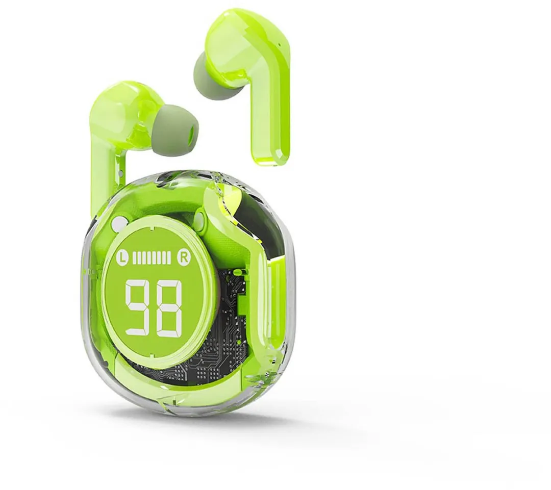 Gembird Transparante TWS In-Ears TWST-01-G
