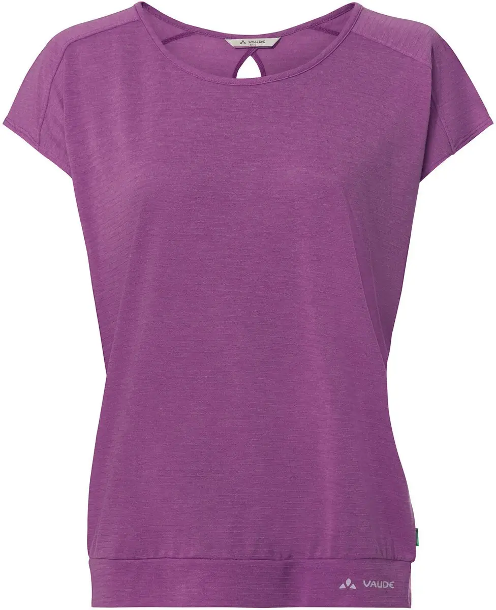 Vaude Skomer Iii T-shirt Met Korte Mouwen Paars 40 Vrouw