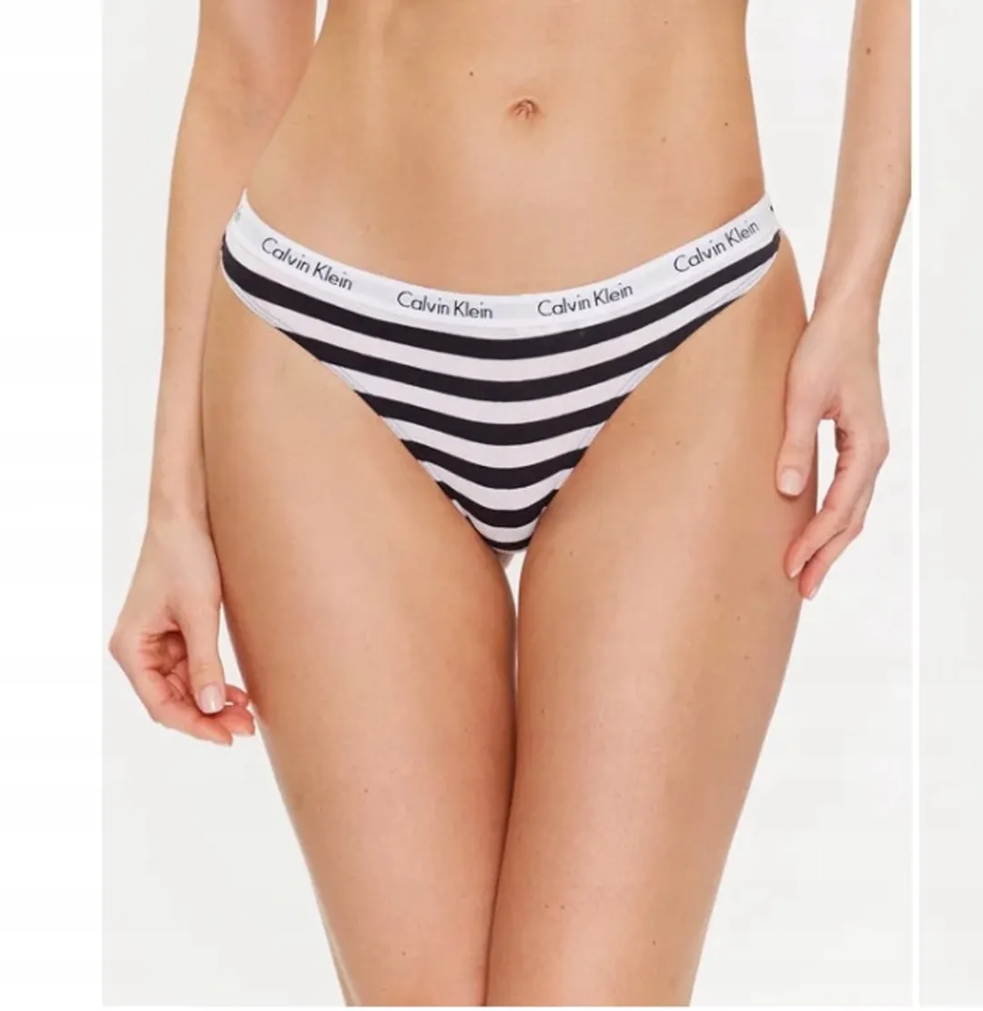 Calvin Klein Dames String Logo Katoen