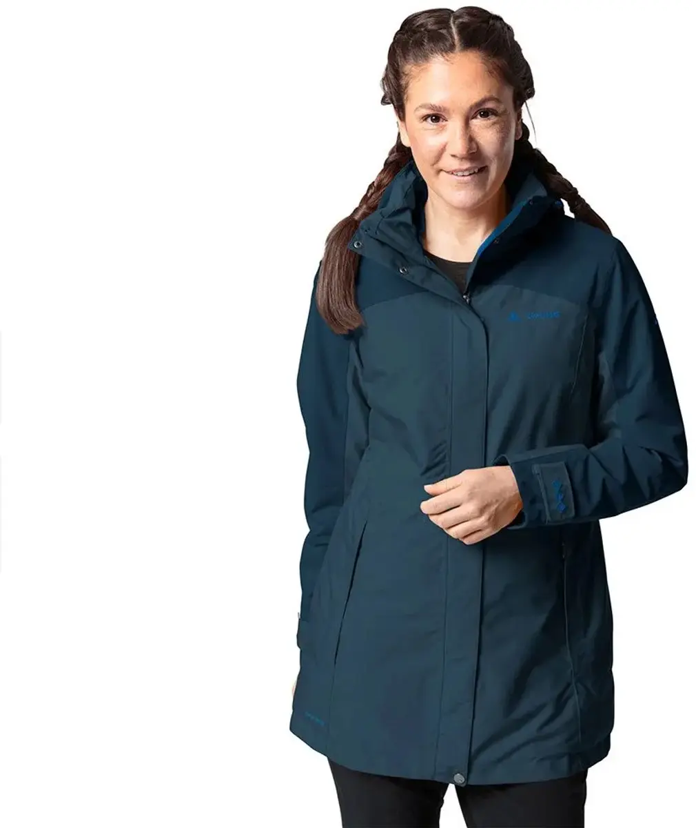 VAUDE Skomer II Parka Dames - Blauw - 46