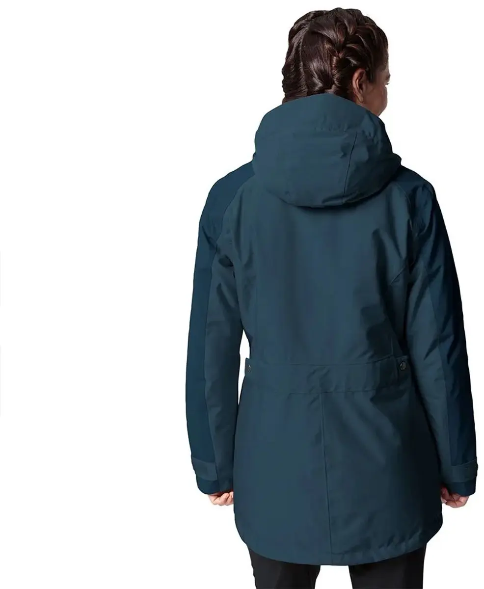 VAUDE Skomer II Parka Dames - Blauw - 46 - afbeelding 2 van 4