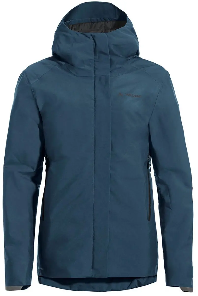 VAUDE Cyclist Warm Rain Jacket Regenjas Dames - Dark Sea - afbeelding 5 van 6