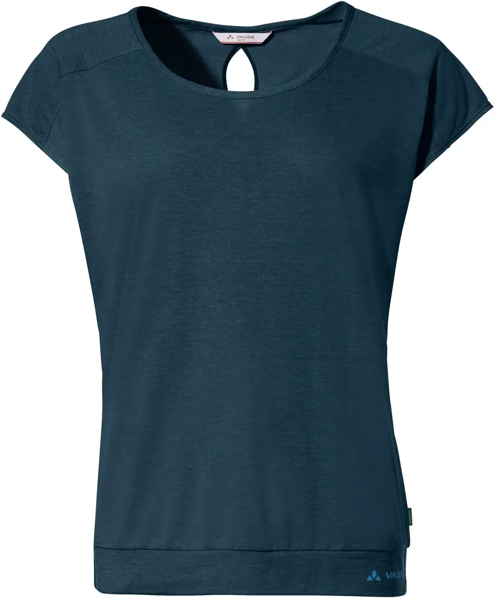 Vaude Skomer Iii T-shirt Met Korte Mouwen Blauw 38 Vrouw