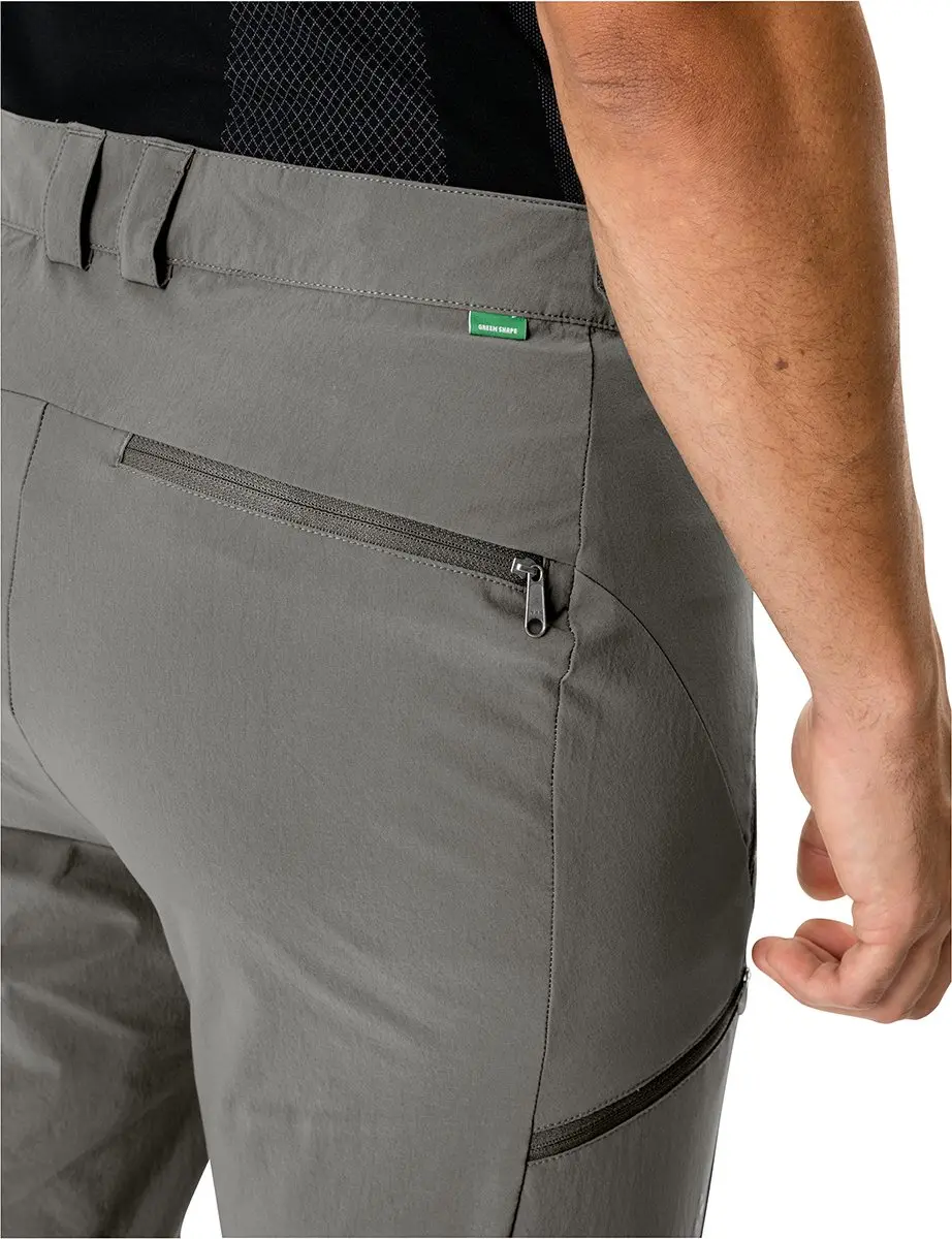 Vaude Farley Stretch III Converteerbare Broek - Stone Grey - afbeelding 4 van 6