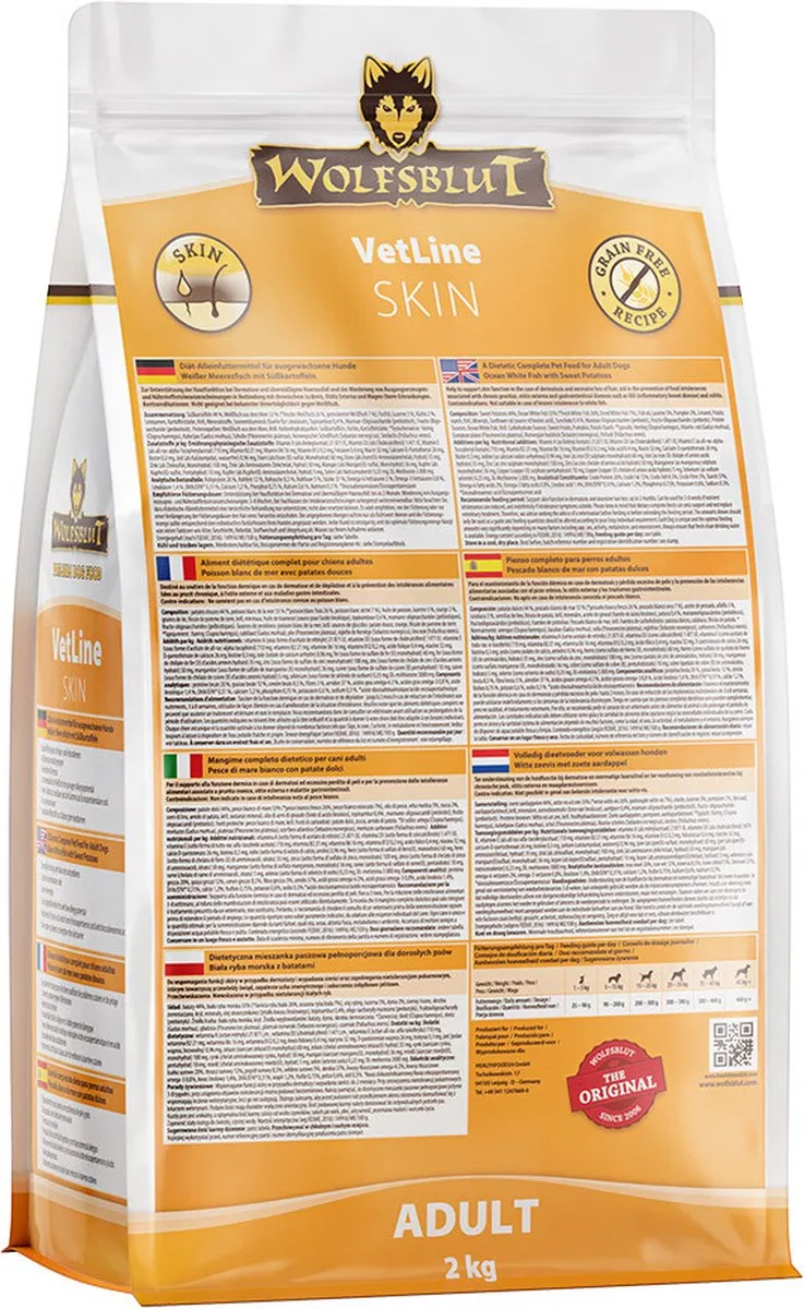 Wolfsblut VetLine Skin 2kg