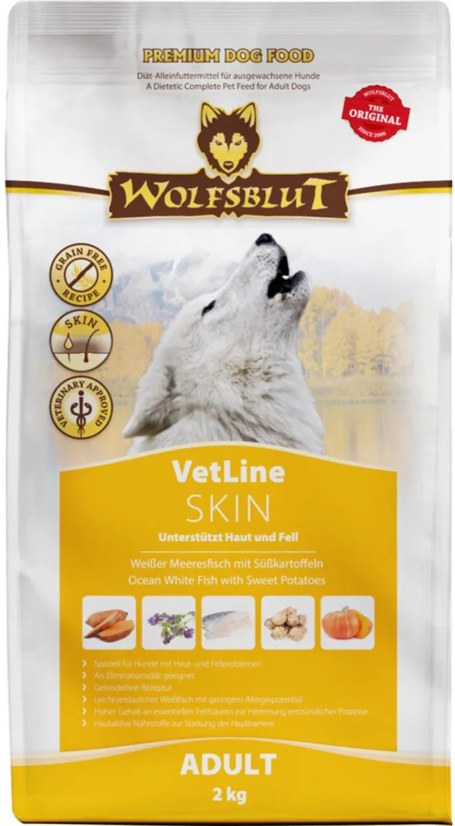 Wolfsblut VetLine Skin 2kg
