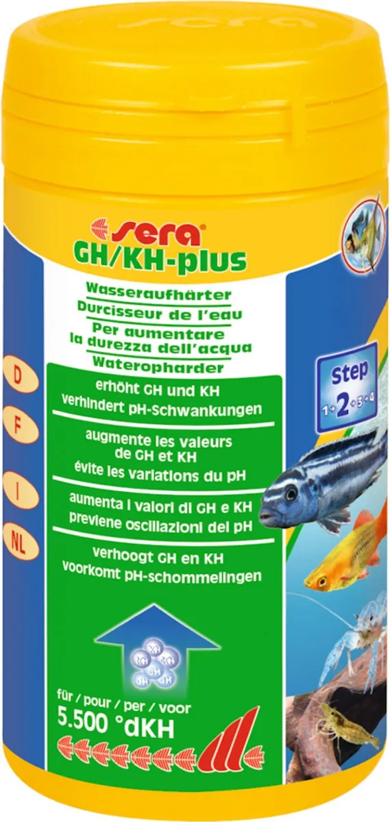 Sera Gh/Kh Plus Waterverharder | 275 gr