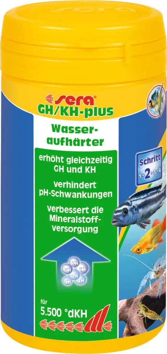Sera Gh/Kh Plus Waterverharder | 275 gr