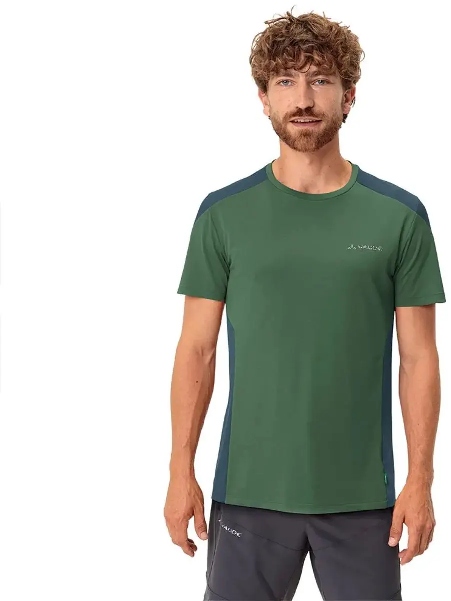 Vaude Elope T-shirt Met Korte Mouwen Groen L Man