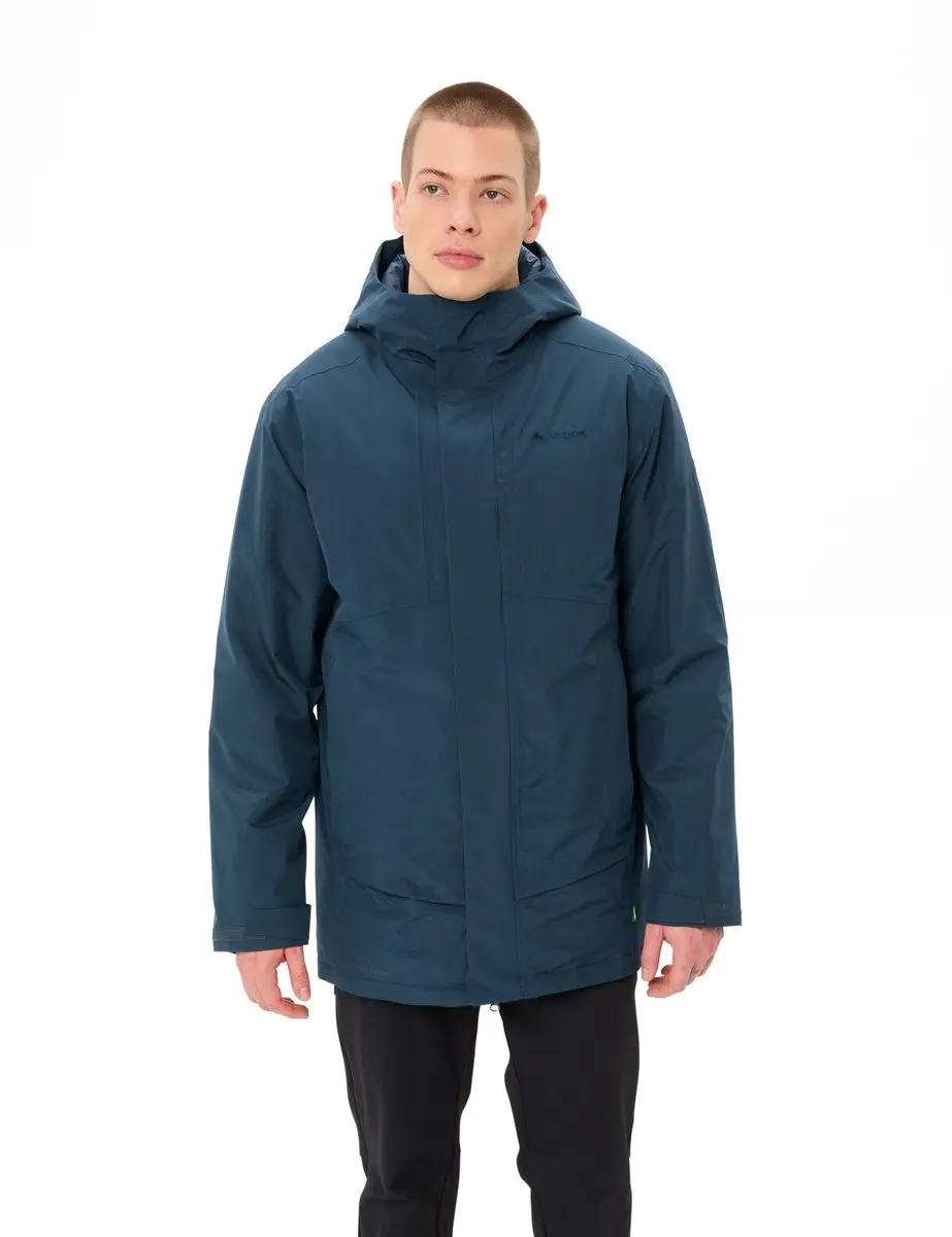 VAUDE Rosemoor Gewatteerde Parka Heren - XL - Dark Sea - afbeelding 5 van 6