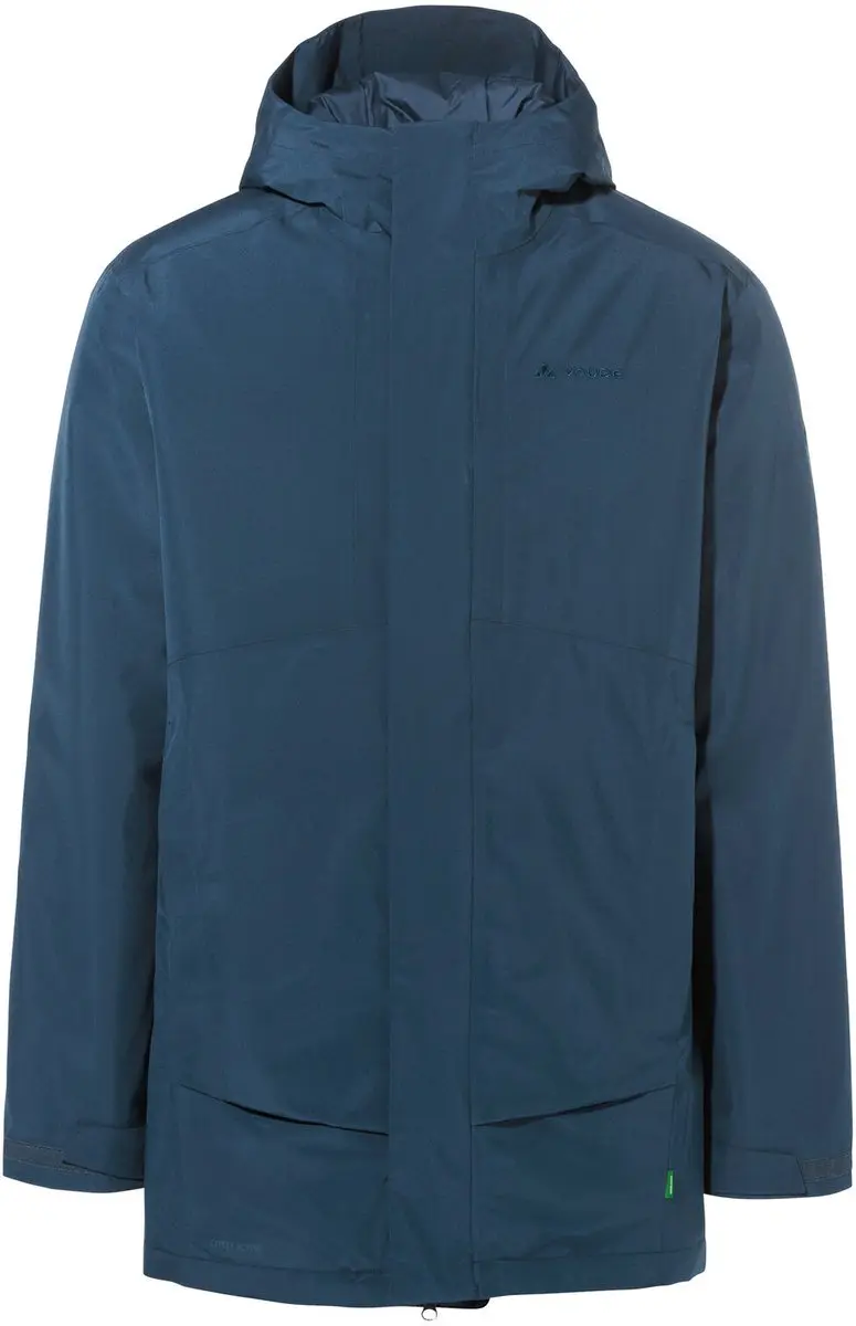 VAUDE Rosemoor Gewatteerde Parka Heren - XL - Dark Sea