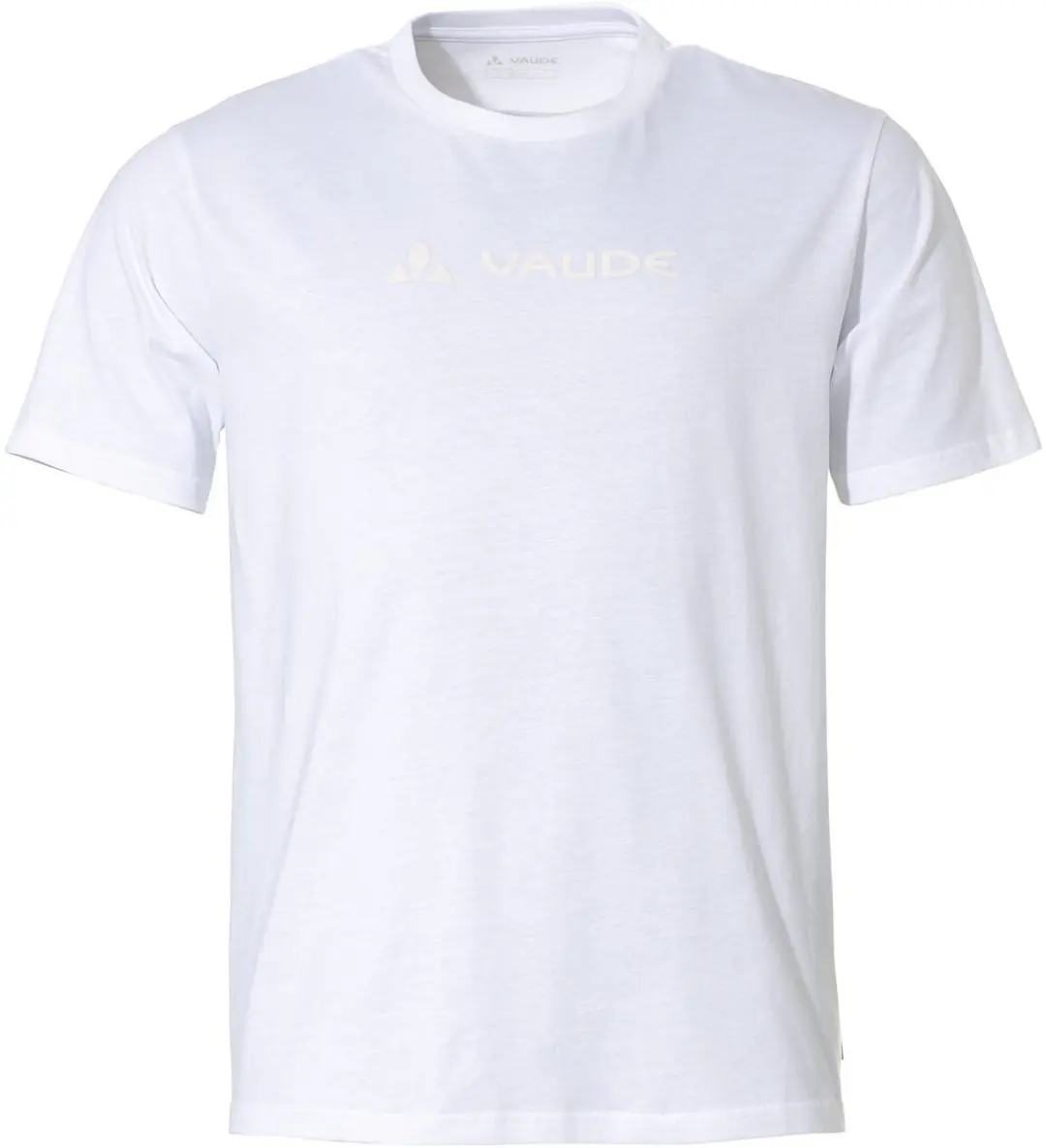 Vaude Logo Ii T-shirt Met Korte Mouwen Wit 2XL Man