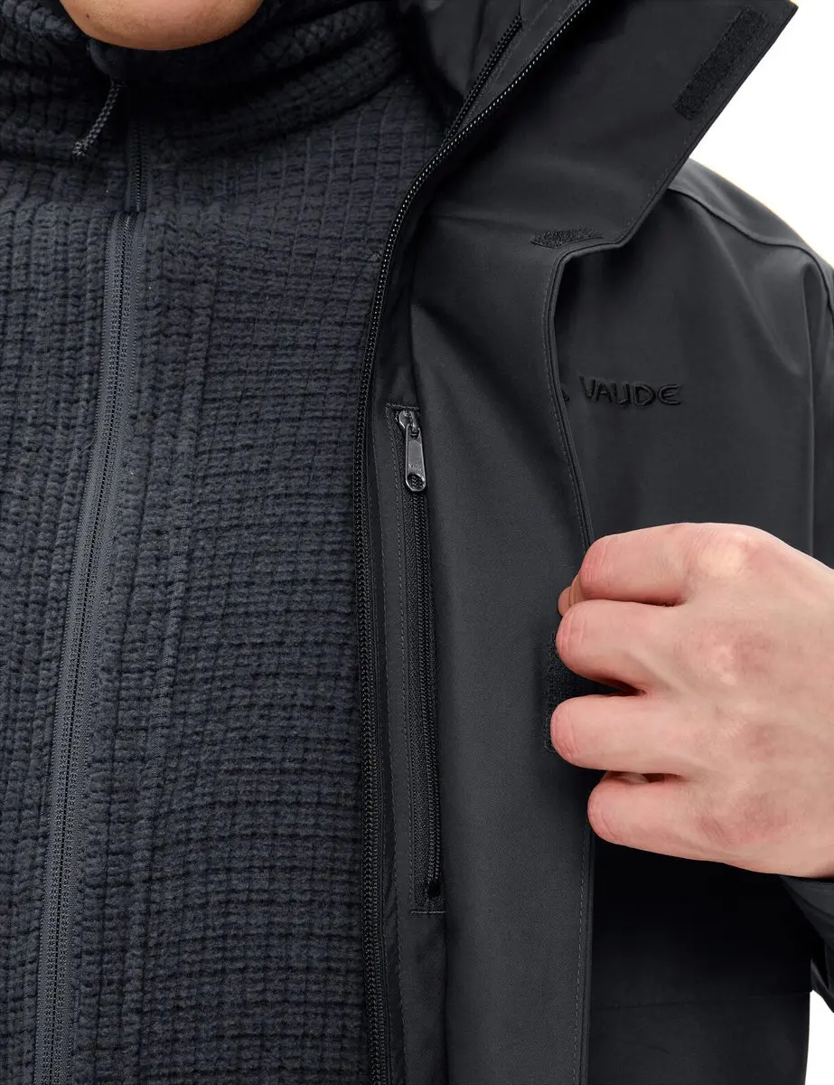 Vaude Idris IV 3-in-1 Parka - Zwart - XL - afbeelding 4 van 6