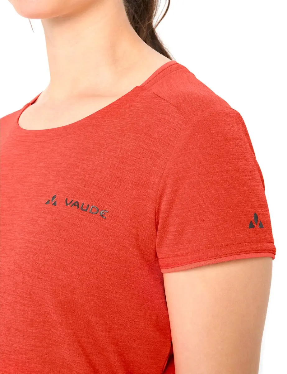 VAUDE Essential Dames Functioneel T-shirt - Glowing Red - afbeelding 2 van 6