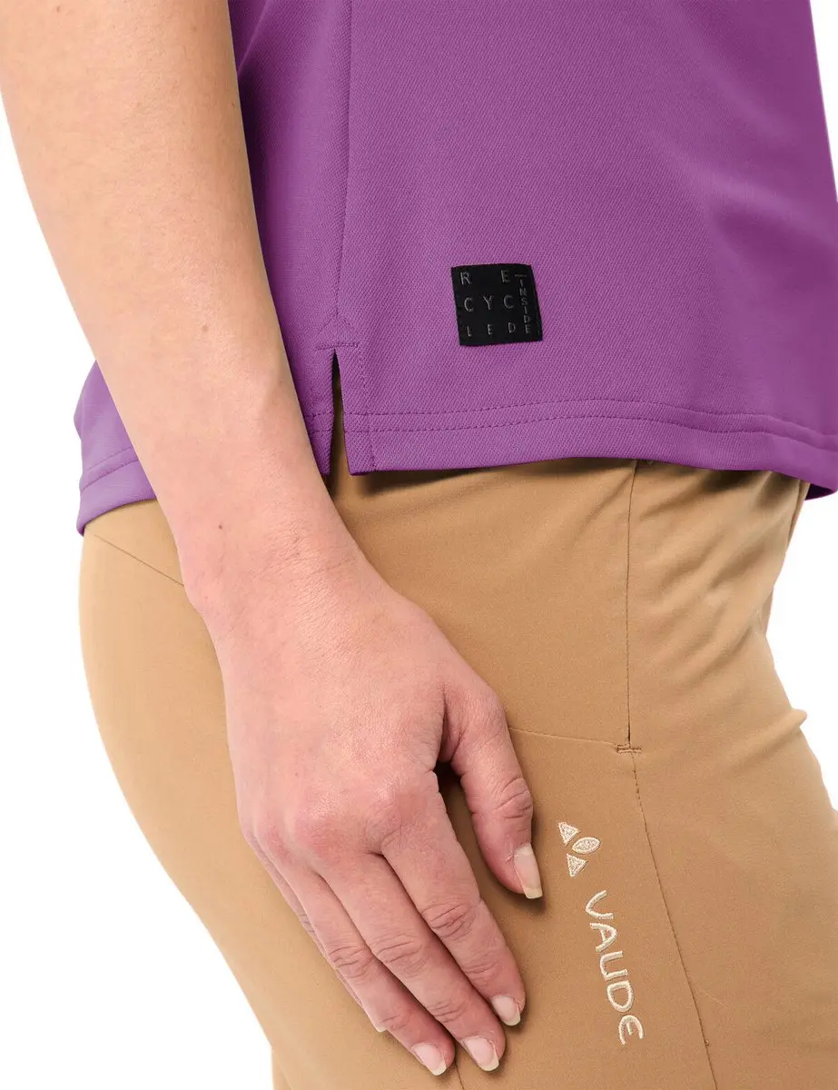Vaude Essential Poloshirt Dames - Paars - 38 - afbeelding 3 van 6