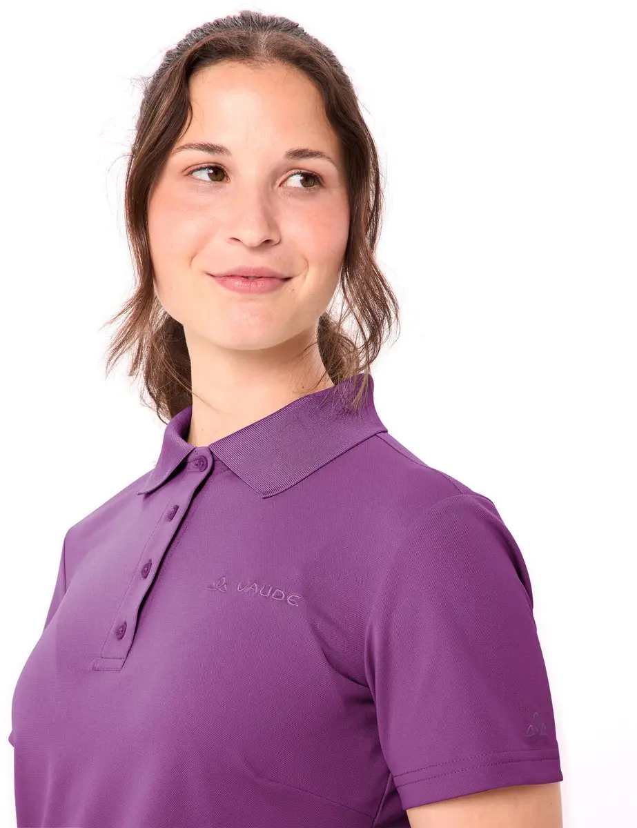 Vaude Essential Poloshirt Dames - Paars - 38 - afbeelding 4 van 6