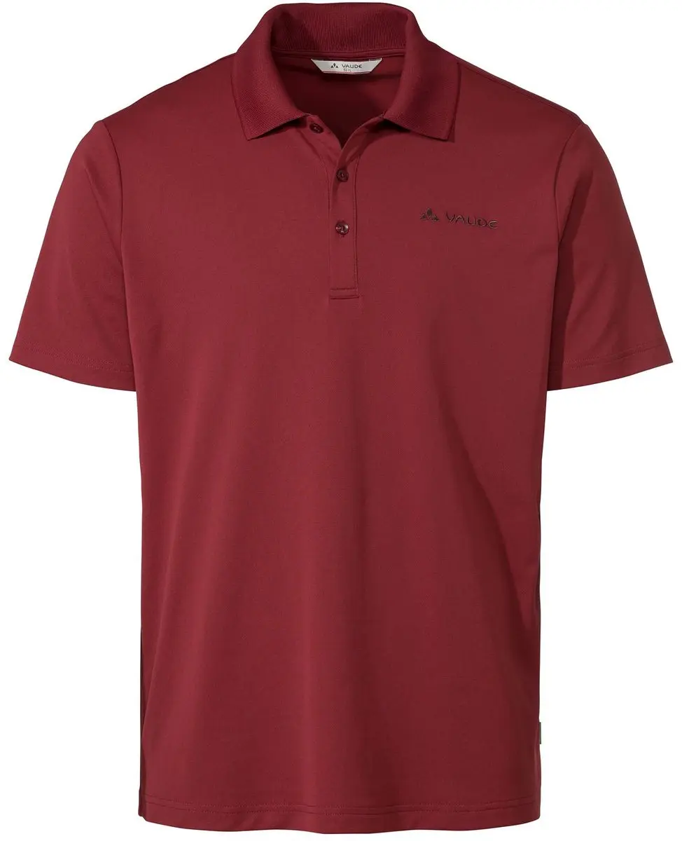 Vaude Men's Essential Polo Shirt - Polo -Heren - Rood - Maat M