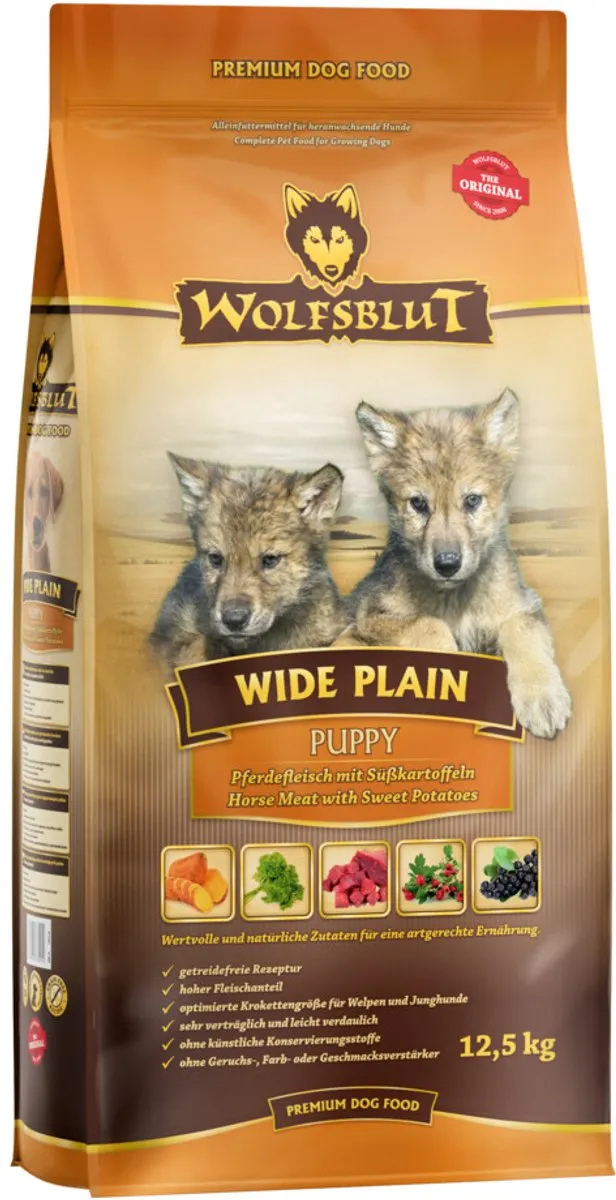 Wolfsblut Wide Plain Puppy 12,5 kg