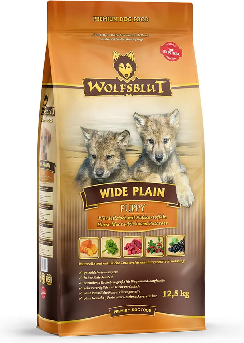 Wolfsblut Wide Plain Puppy 12,5 kg