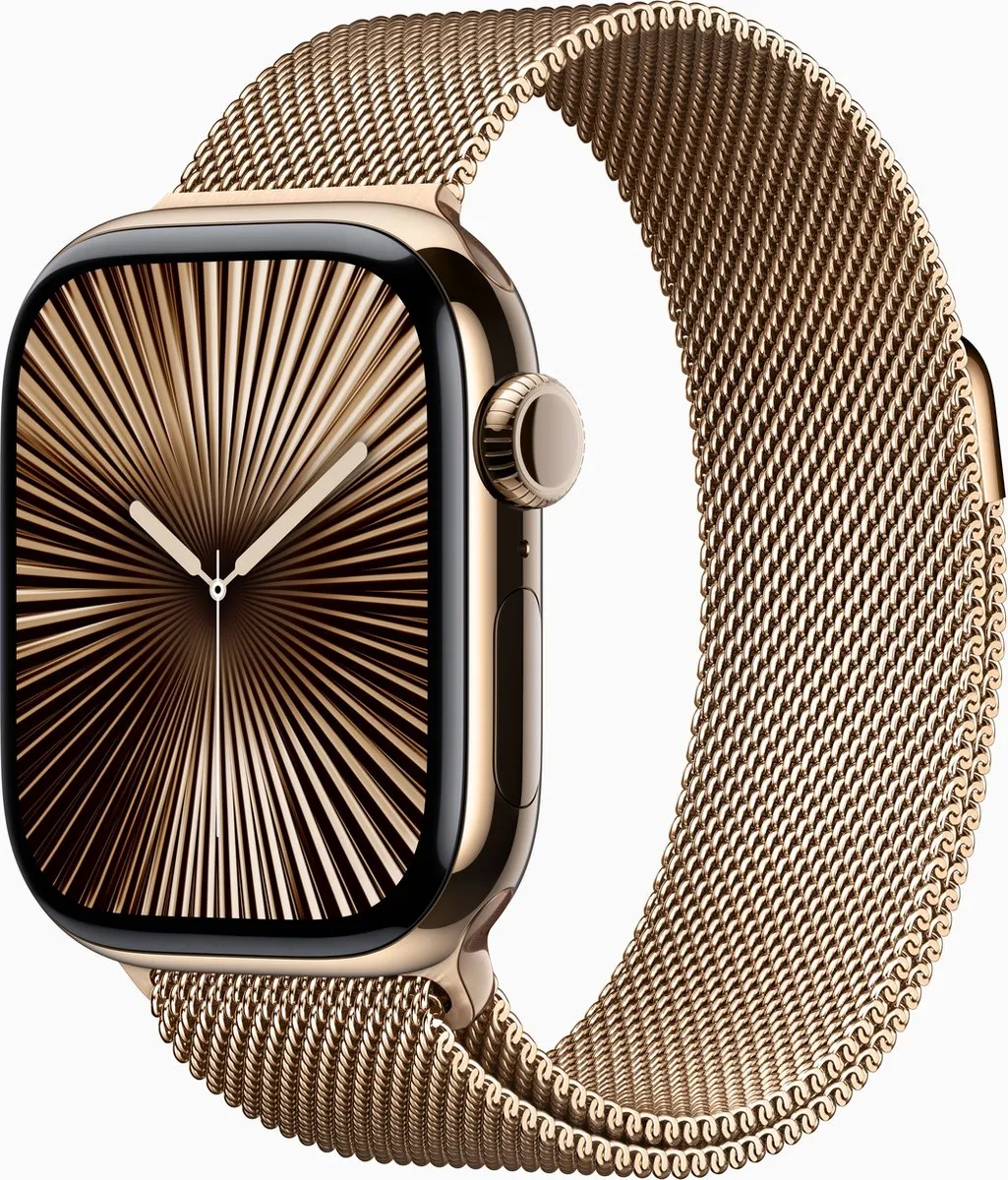 Apple Watch Series 10 46mm Goud Titanium - 315mAh