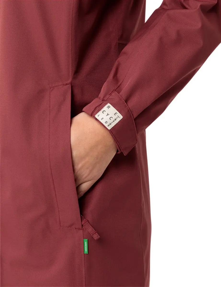 Vaude Escape Parka Dames - Rood - afbeelding 3 van 6