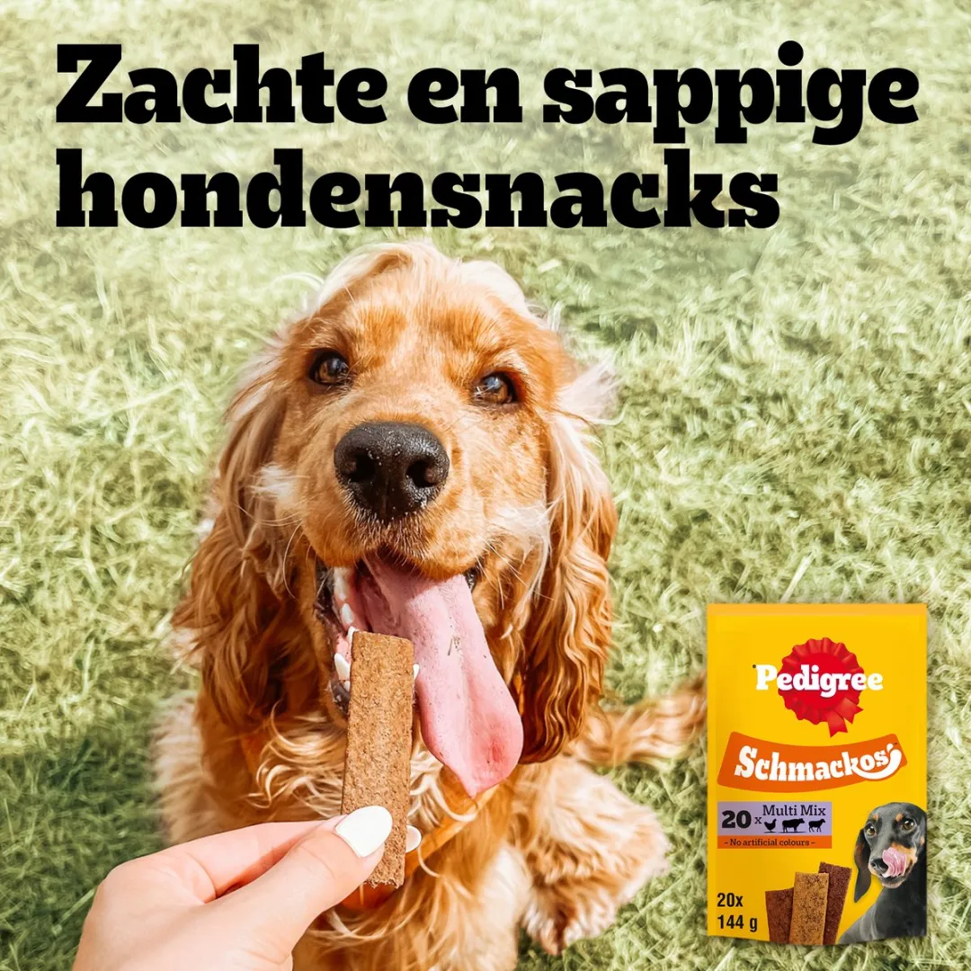 Pedigree Schmackos Multimix Hondensnacks - 180 Stuks