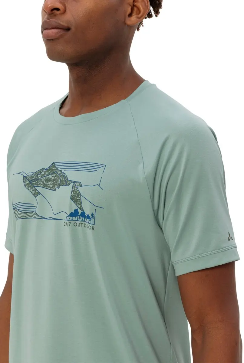 Vaude Gleann II T-shirt - Dusty Fern - S - afbeelding 4 van 6