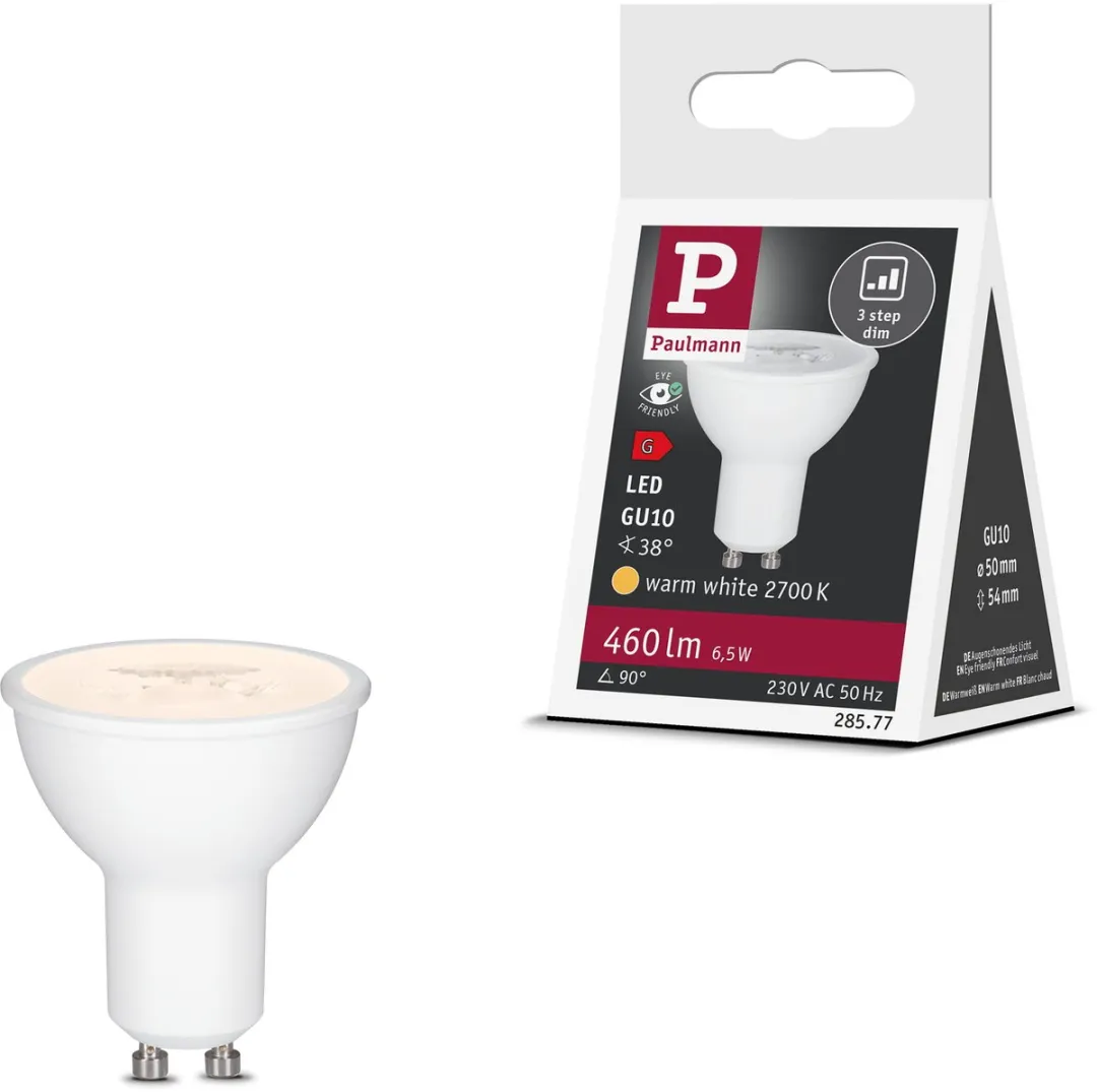 Paulmann LED Reflector GU10 6,5W 460lm 2700K