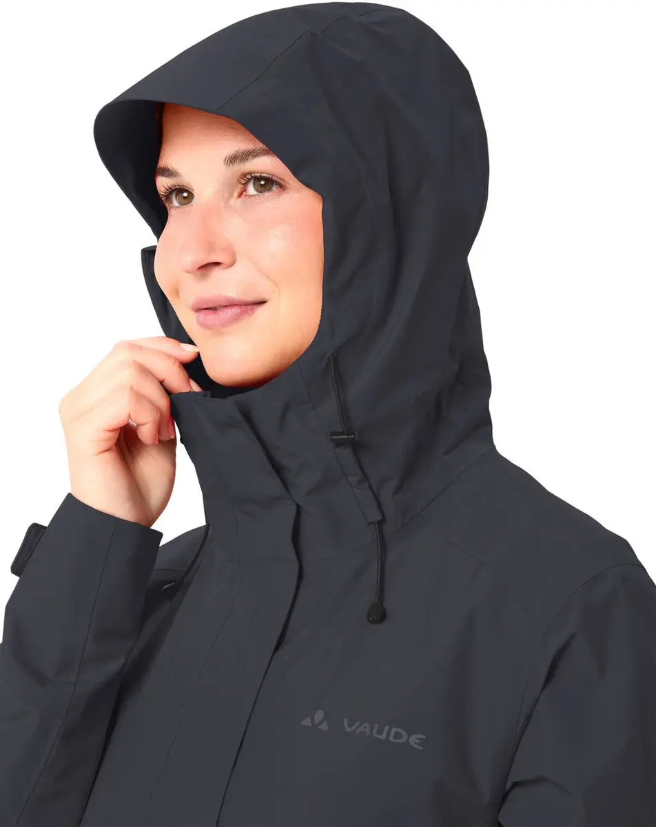VAUDE Strathcona Windjack Vrouwen - Phantom Black - 38 - afbeelding 4 van 6