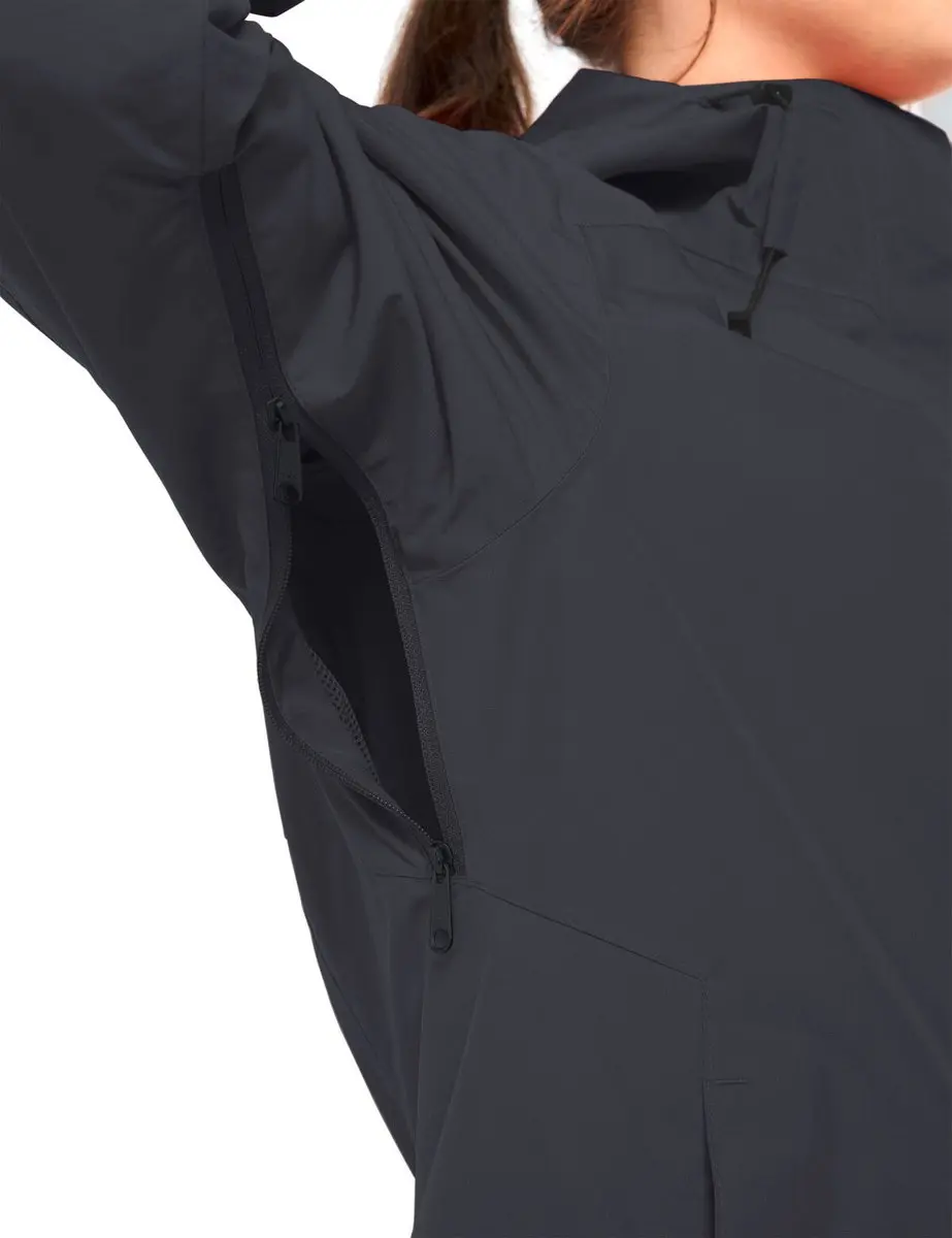 VAUDE Strathcona Windjack Vrouwen - Phantom Black - 38 - afbeelding 3 van 6